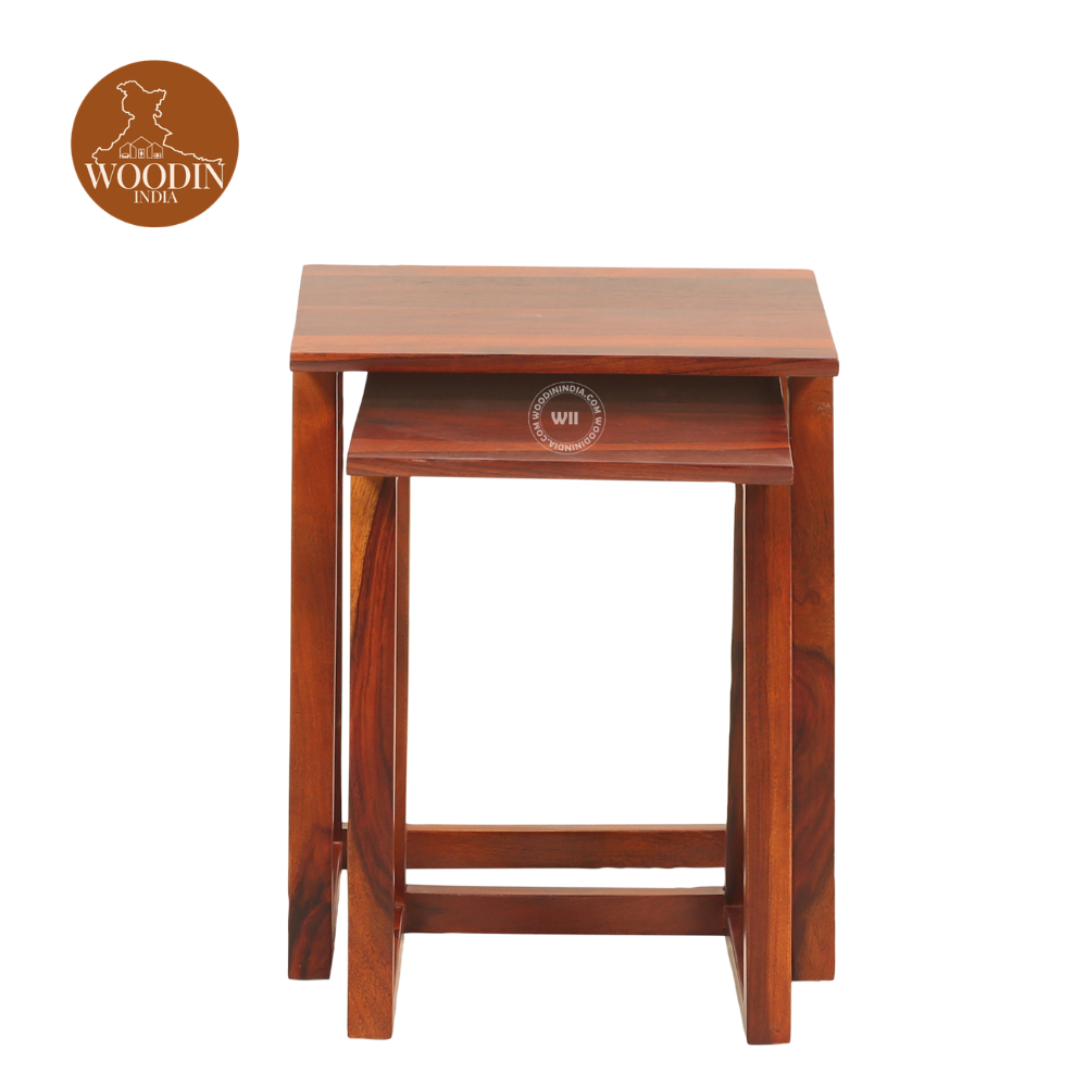 Mazia Nest of Tables (Honey Finish)