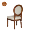Zina Dining Chair With Fabric (Honey Finish)