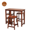 2 Woodin 2 Seater Bar Set (Honey Finish)