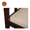 3 Woodin Binni 3+1+1 Wooden Sofa Set (Walnut Finish)