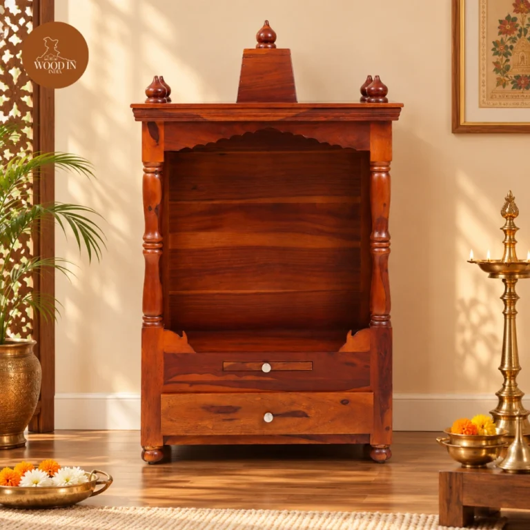 Shivay Home Temple (Honey Finish)