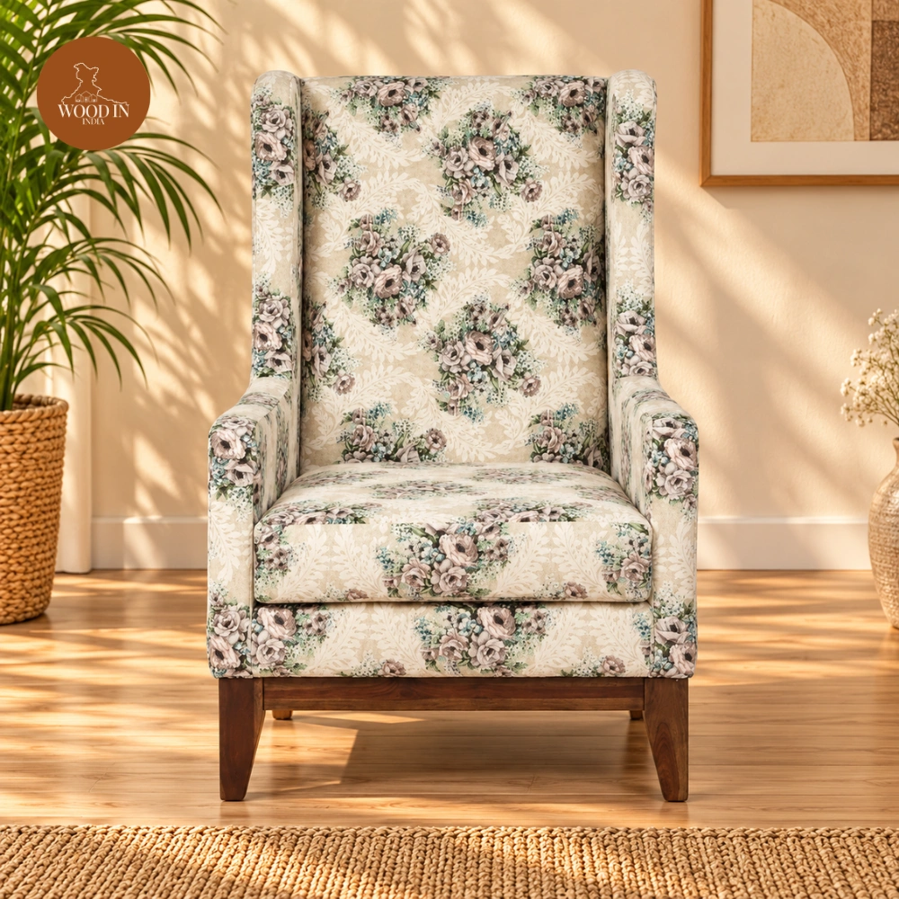 Zone Wingback Chair (Cotton fabric) Zone Wingback Chair (Cotton fabric)