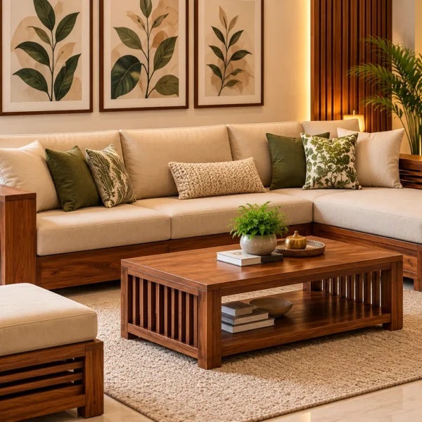 Wooden Sofa