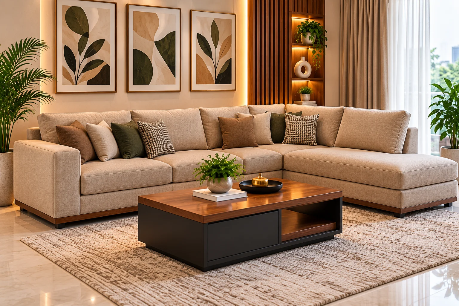 L-Shape Sofa