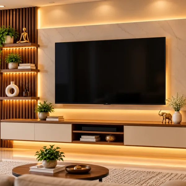 Wall Mount TV Unit