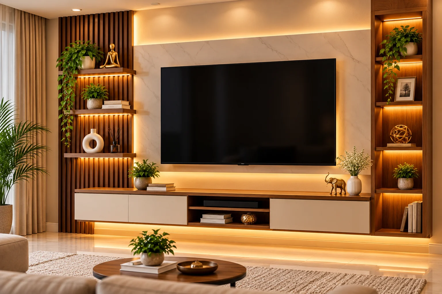 Wall Mount TV Unit